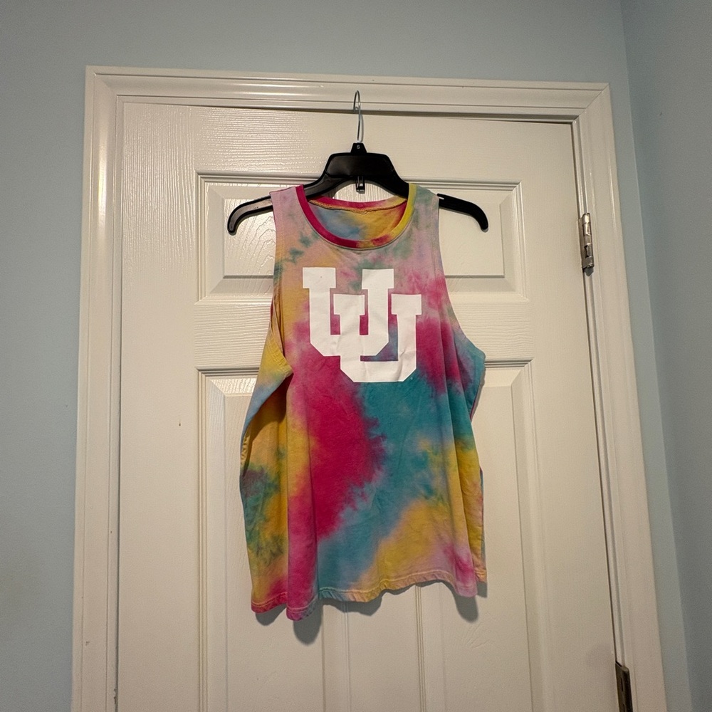University of Utah Tie Dye Tank